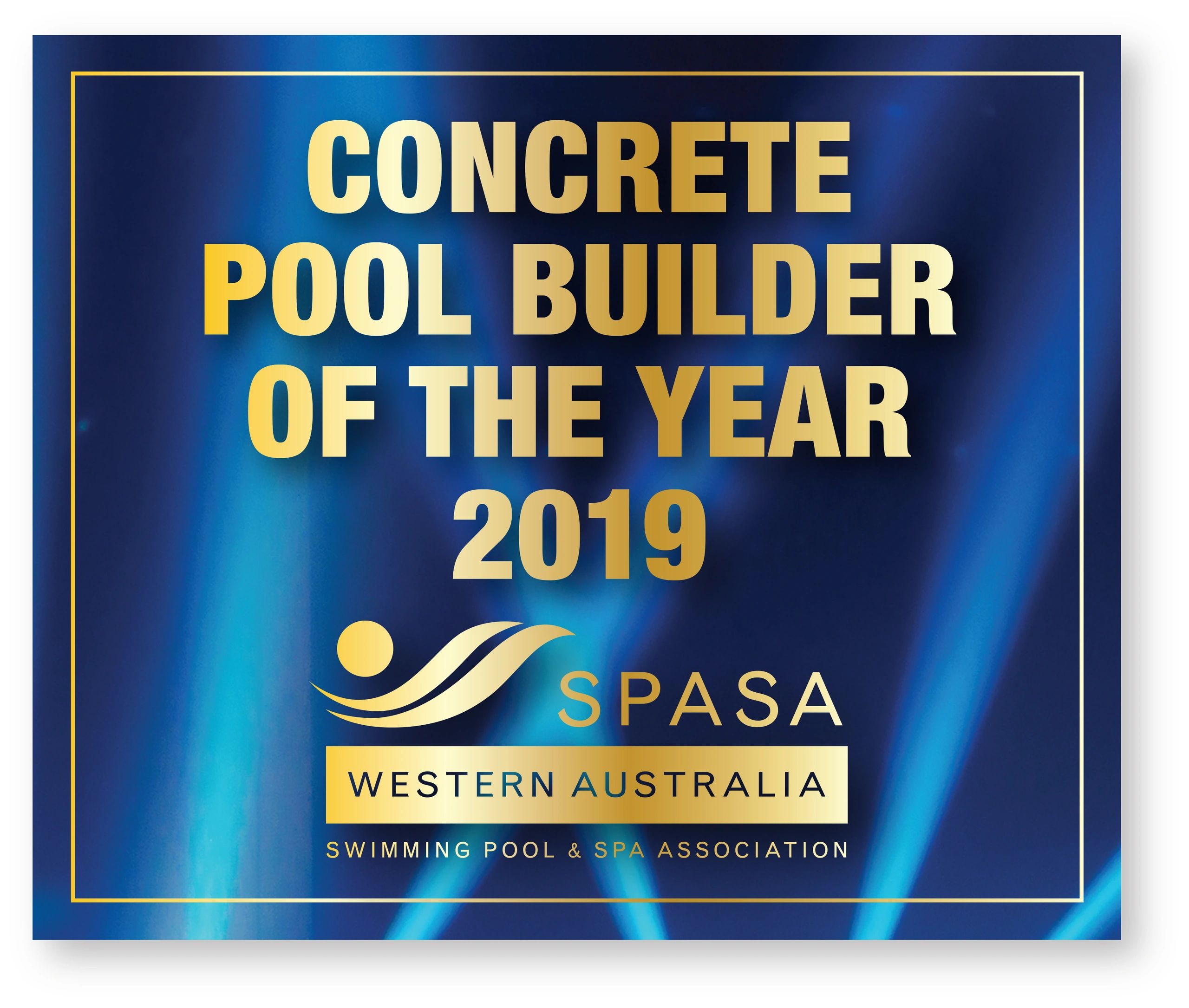 SPASA Pool Builder of the Year 2019